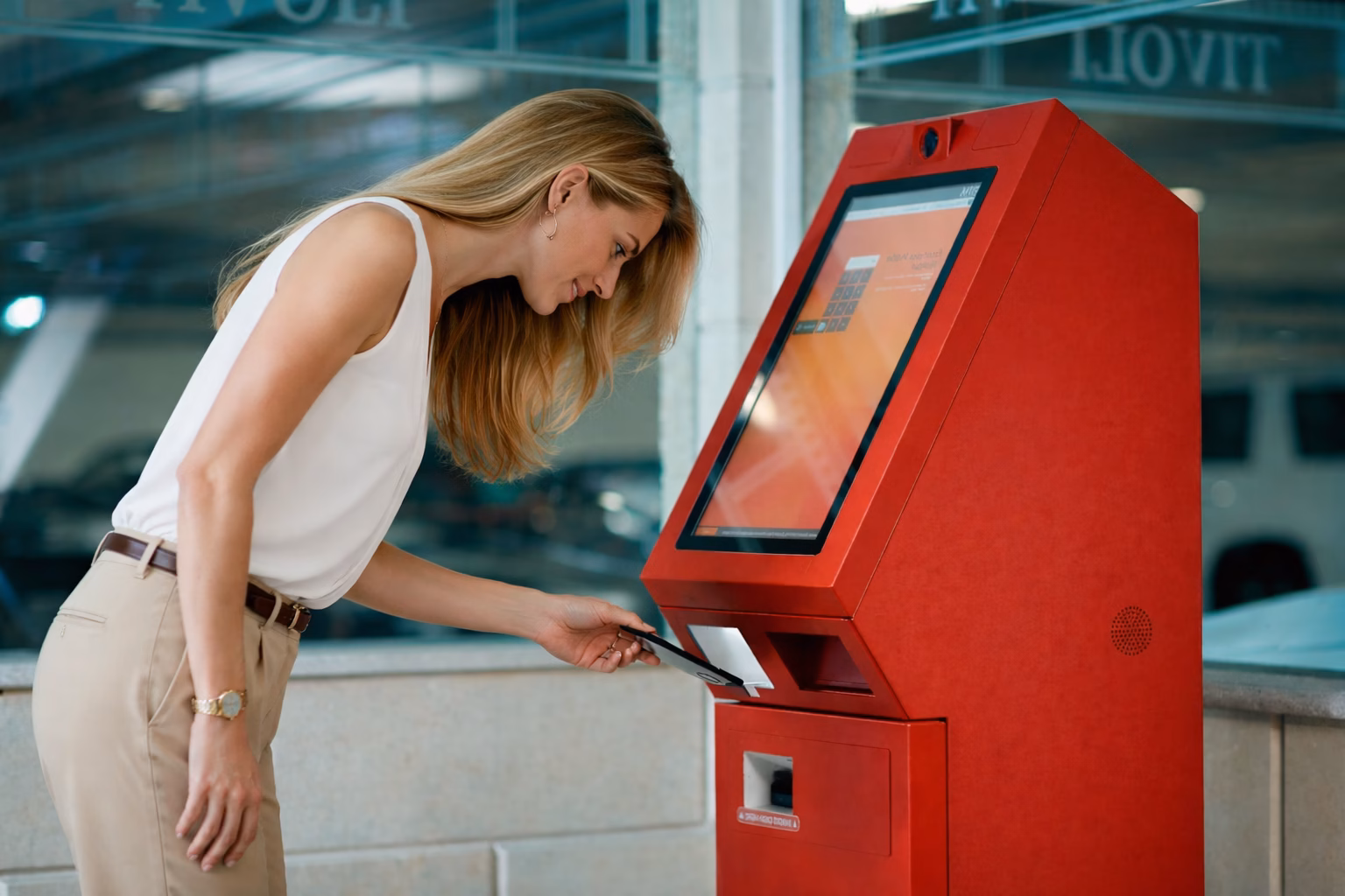 Borne de paiement digitale