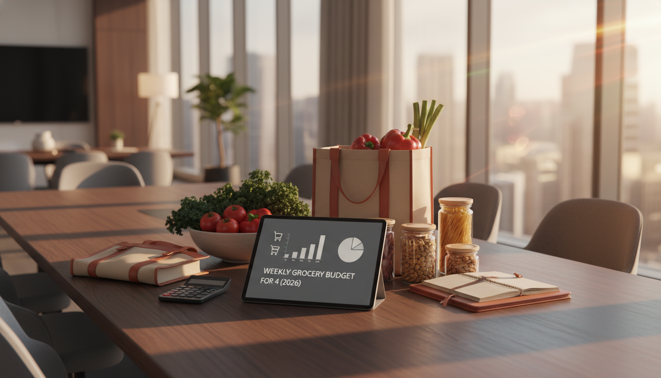découvrez quel budget allouer chaque semaine en 2026 pour les courses d'une famille de 4 personnes et apprenez à optimiser vos dépenses alimentaires efficacement.