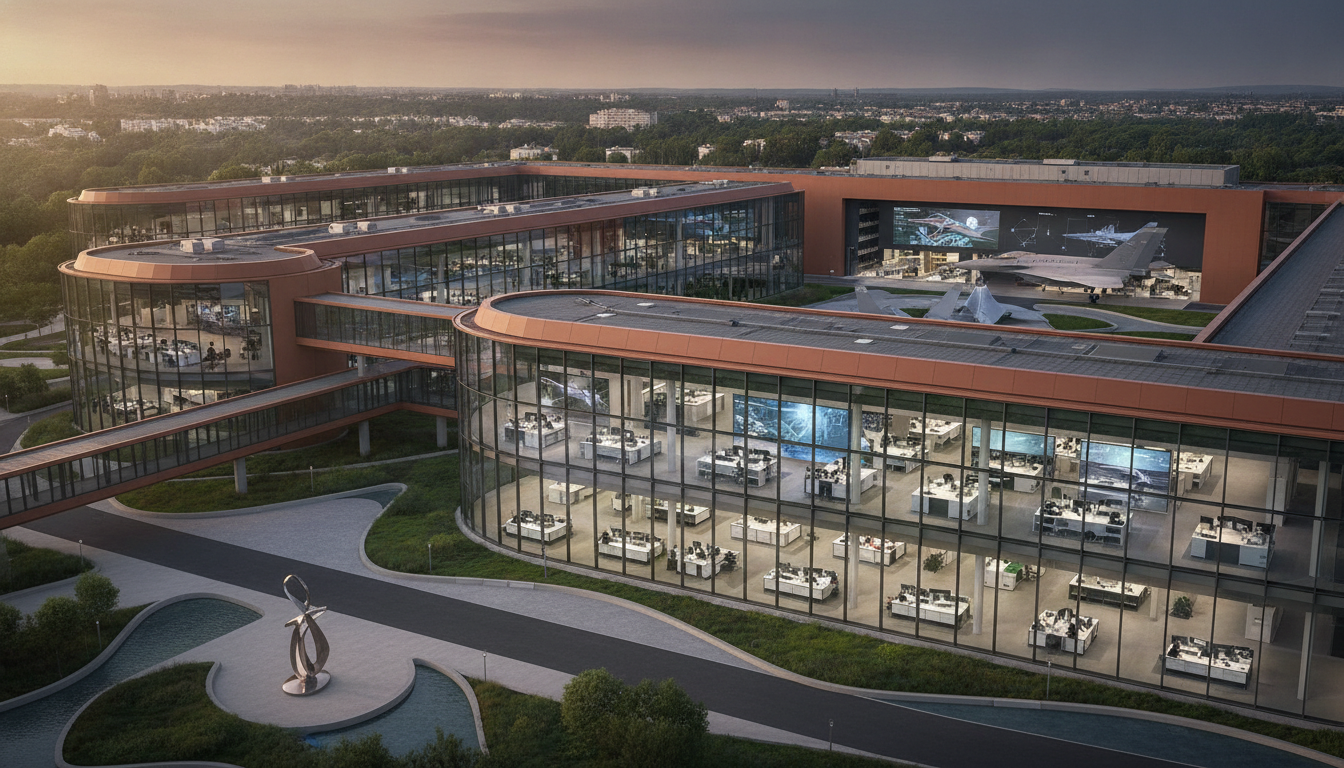 découvrez le centre d'excellence ingénierie et design de dassault aviation à vélizy, un lieu dédié à l'innovation, la conception et le développement des technologies aéronautiques de pointe.