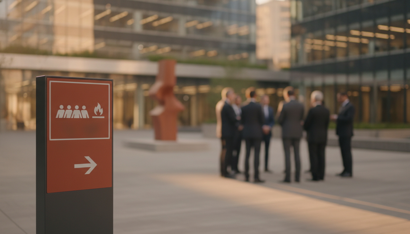 découvrez la réglementation essentielle sur le point de rassemblement en entreprise pour assurer la sécurité incendie, protéger les employés et respecter les normes légales.